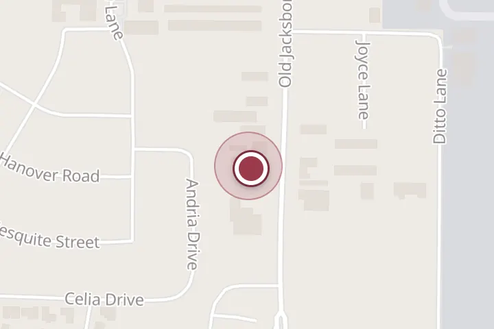 Street map around 5016 Old Jacksboro Hwy Ste B, Wichita Falls, with a pin at 4 Bros Roofing