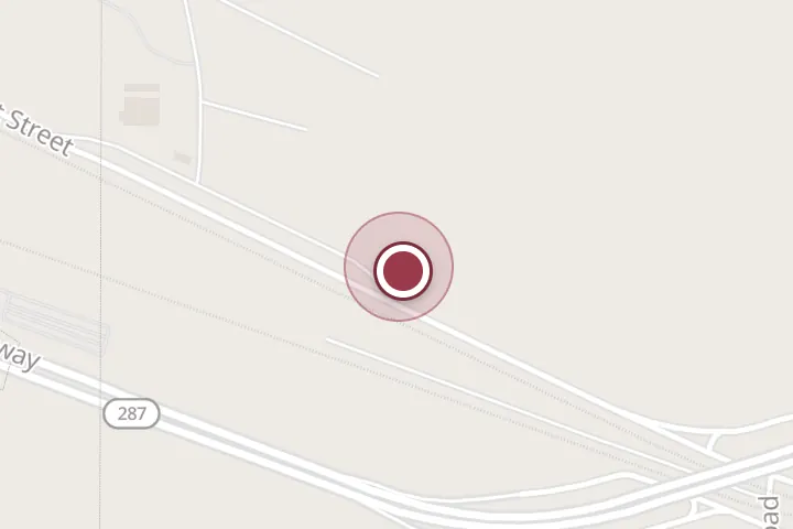 Street map around 1048 Homestead Acc Rd, Wichita Falls, with a pin at Aaron's Tree Service