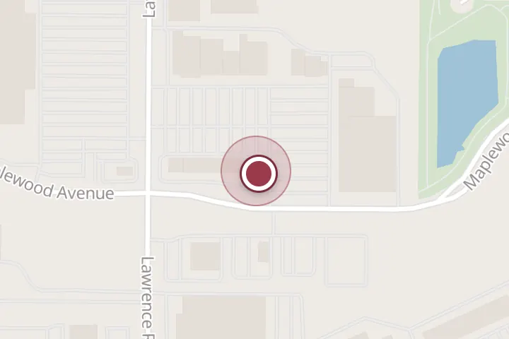 Street map around 3201 Lawrence Rd #500, Wichita Falls, with a pin at American Eagle