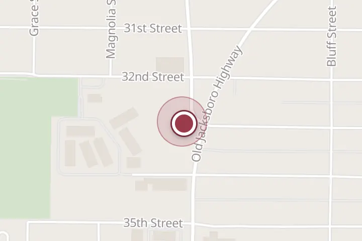Street map around 3206 Holliday Rd, Wichita Falls, with a pin at Animal Hospital of Wichita Falls