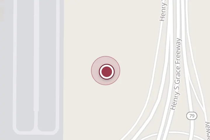 Street map around 5000 Henry S Grace Fwy Suite 11 E, Wichita Falls, with a pin at Auto Hail Repair PDR MX LLC
