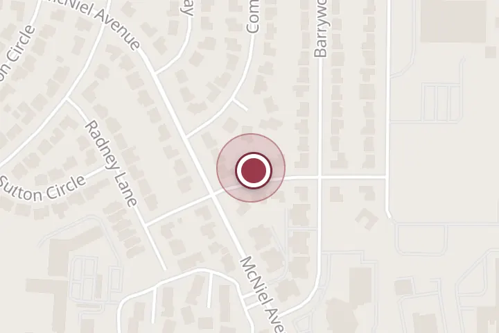 Street map around 4110 Ashgrove Dr, Wichita Falls, with a pin at B and L Tree and Lawn LLC
