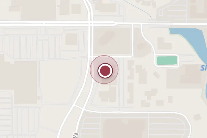 Street map around 2611 Plaza Pkwy #101, Wichita Falls, with a pin at Barbarita's Restaurant Bar | Mexican