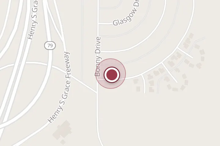 Street map around 4910 Colleen Dr, Wichita Falls, with a pin at Barnes Plumbing