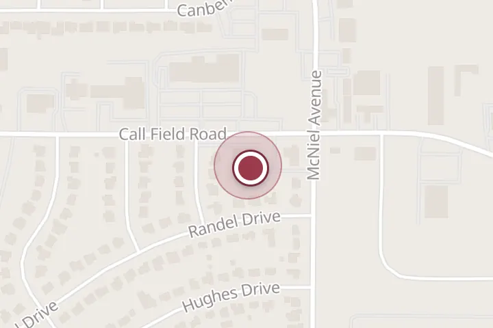 Street map around 4111 Call Field Rd, Wichita Falls, with a pin at Berry Chiropractic
