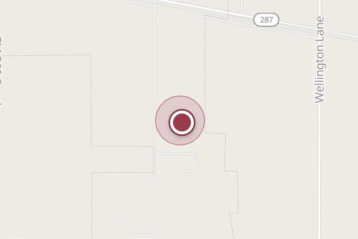Street map around 837 Huntington Ln, Wichita Falls, with a pin at Bob's Maintenance Co