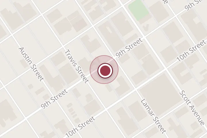 Street map around 907 9th St #3403, Wichita Falls, with a pin at Burrito Shop
