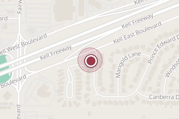 Street map around 4525 Prince Edward Dr, Wichita Falls, with a pin at Byrd Electric Co