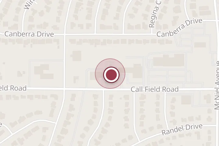 Street map around 4304 Call Field Rd, Wichita Falls, with a pin at Callfield Companion Anml Clinic: Schmidt Jennifer DVM