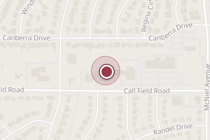 Street map around 4304 Call Field Rd, Wichita Falls, with a pin at Callfield Companion Anml Clinic: Sultemeier Kathy DVM