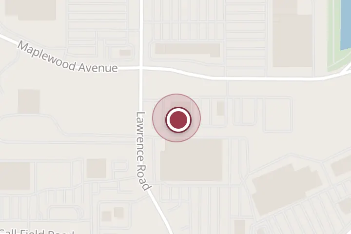 Street map around 3905 Lawrence Rd, Wichita Falls, with a pin at Cavender's Boot City