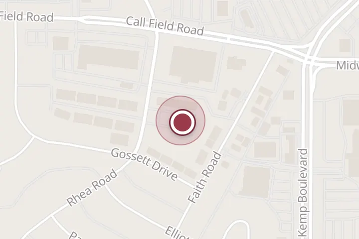 Street map around 4021 Rhea Rd, Wichita Falls, with a pin at Children's Dentistry of Wichita Falls