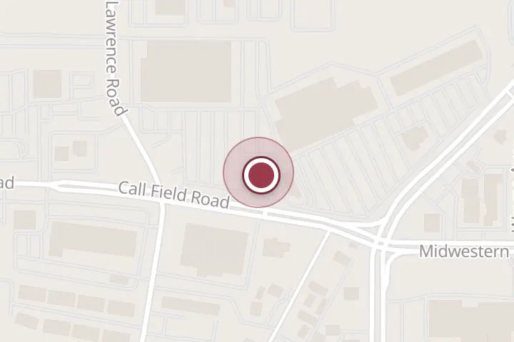 Street map around 3710 Call Field Rd, Wichita Falls, with a pin at Chili's Grill & Bar