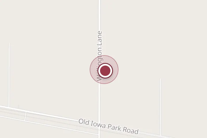 Street map around 1025 Wellington Ln, Wichita Falls, with a pin at Cohn Plumbing