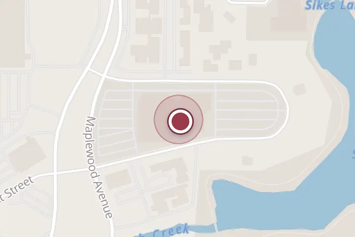 Street map around 4105 Maplewood Ave #1000, Wichita Falls, with a pin at Community Healthcare Center at Vernon College