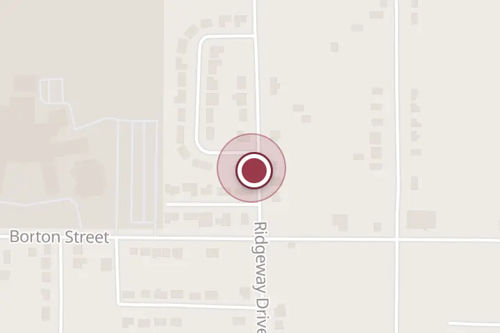 Street map around 1102 Rosemary Dr, Wichita Falls, with a pin at D L Enterprises Moving Co