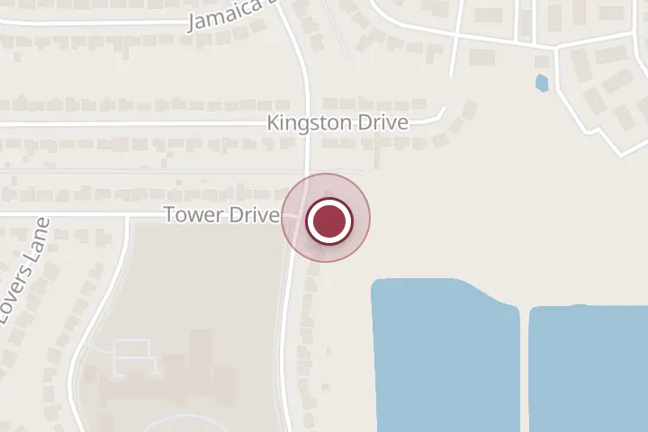 Street map around 4813 Cypress Ave, Wichita Falls, with a pin at DW Electric
