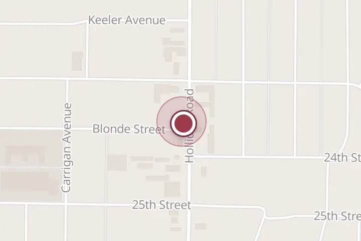 Street map around 2310 Holliday Rd, Wichita Falls, with a pin at El Chaton #2