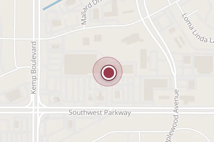 Street map around 2708 Southwest Pkwy Ste 116, Wichita Falls, with a pin at Fajita Pete's - Wichita Falls