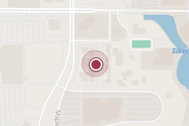 Street map around 2611 Plaza Pkwy #206, Wichita Falls, with a pin at Falls Fitness