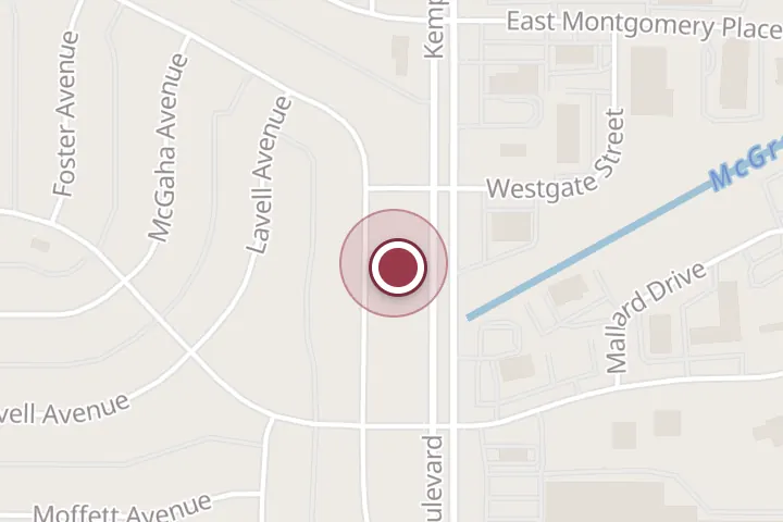 Street map around 4506 Kemp Blvd, Wichita Falls, with a pin at Family Dentistry of Texoma: Matt Pitts DDS, Steven Finley DDS