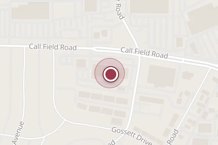 Street map around 3801 Call Field Rd, Wichita Falls, with a pin at Fantastic Sams Cut & Color