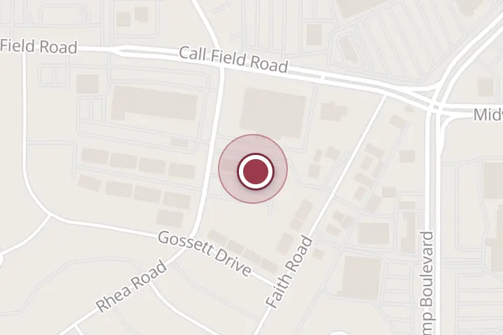 Street map around 4011 Rhea Rd A, Wichita Falls, with a pin at Fat Alberts
