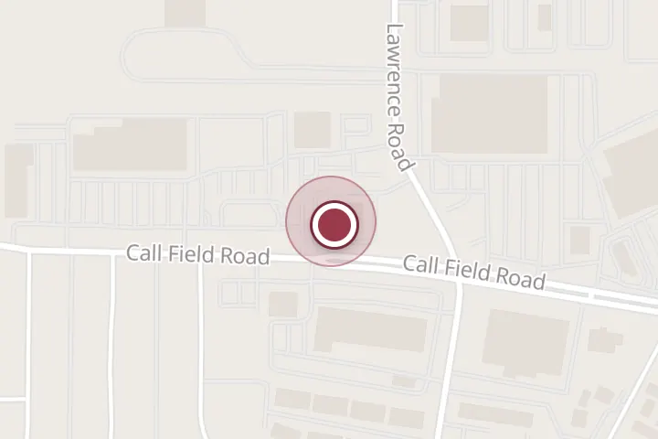 Street map around 3902 Call Field Rd, Wichita Falls, with a pin at Firehawk Smokehouse