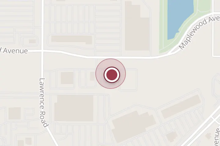Street map around 3410 Maplewood Ave, Wichita Falls, with a pin at Firo