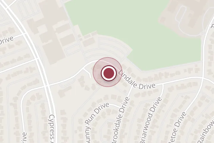 Street map around 5007 Lindale Dr, Wichita Falls, with a pin at For-Seasons Lawn & Landscaping