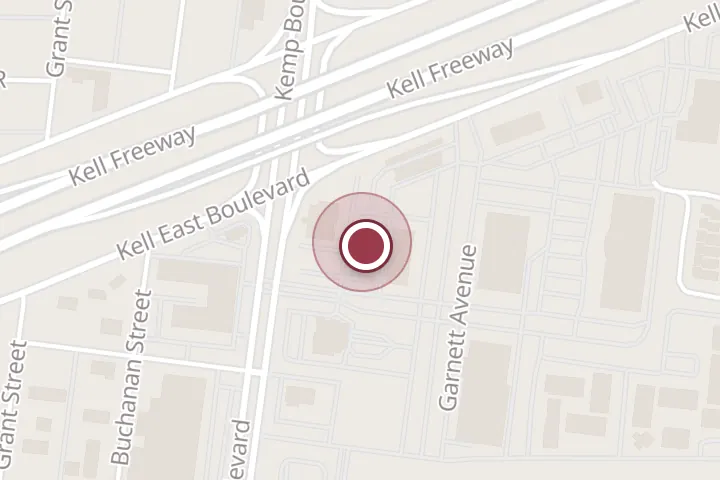 Street map around 2909 Bob St, Wichita Falls, with a pin at Foundation Chiropractic