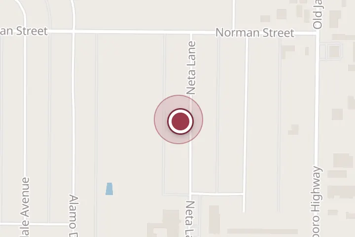 Street map around 4712 Neta Ln R, Wichita Falls, with a pin at Green Tree Service of Wichita Falls