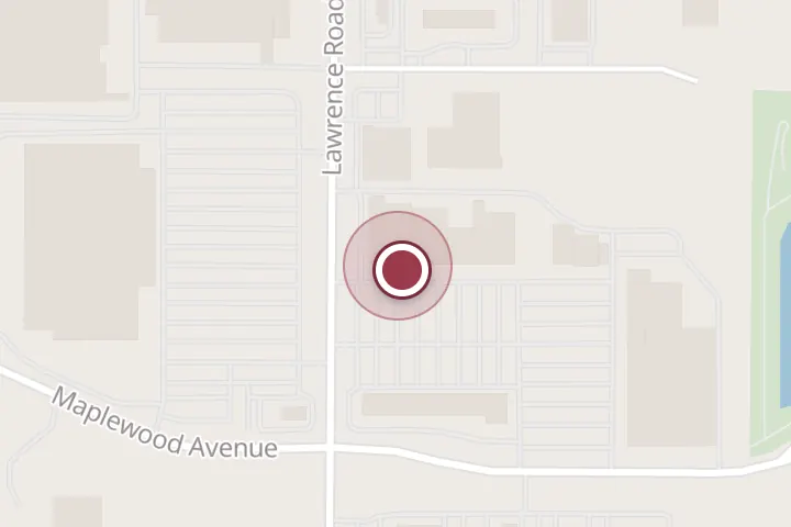 Street map around 3201 Lawrence Rd, Wichita Falls, with a pin at HomeGoods