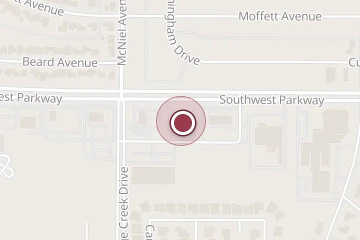 Street map around 4025 Southwest Pkwy, Wichita Falls, with a pin at IHOP