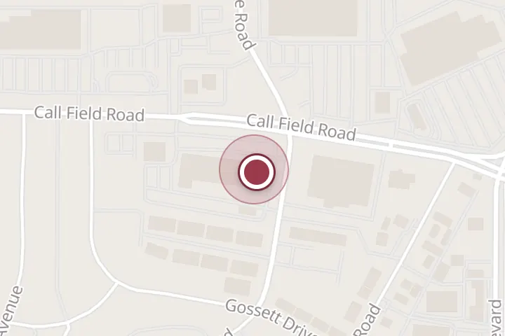 Street map around 3801 Call Field Rd #100, Wichita Falls, with a pin at Japan House