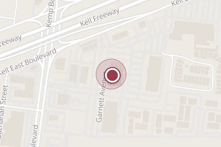 Street map around 2907 Garnett Ave, Wichita Falls, with a pin at Jason's Deli