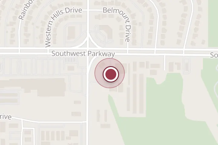 Street map around 4519 Southwest Pkwy, Wichita Falls, with a pin at Jefe's Mexican Restaurant