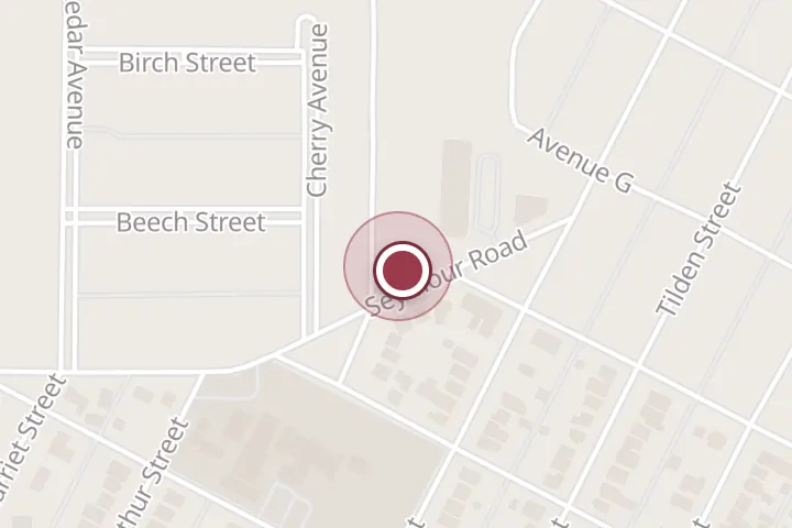 Street map around 3022 Seymour Rd, Wichita Falls, with a pin at Jim Arnold Collision