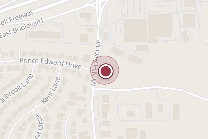 Street map around 3415 McNiel Ave #102b, Wichita Falls, with a pin at Keyterra Realty Group