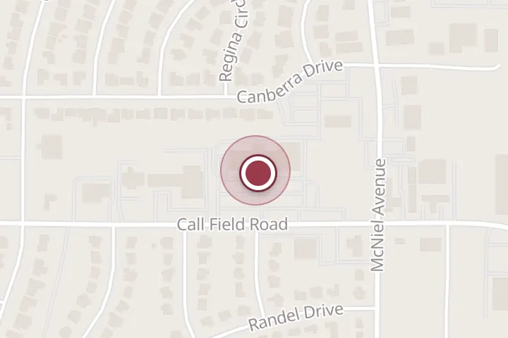 Street map around 4114 Call Field Rd, Wichita Falls, with a pin at Kids Hair Safari