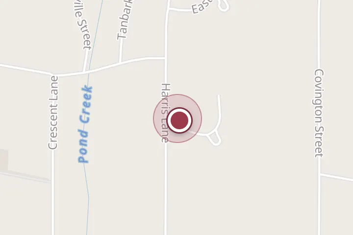 Street map around 1037 Harris Ln, Wichita Falls, with a pin at L't Ms Maid
