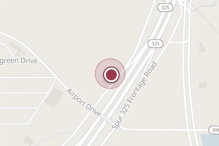 Street map around 3004 Spur 325, Wichita Falls, with a pin at Las Alteñitas Mexican Restaurant
