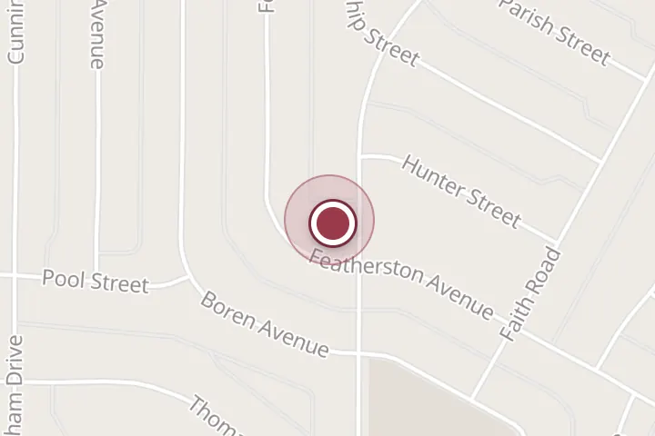 Street map around 4330 Rhea Rd, Wichita Falls, with a pin at Lawrenz Contracting