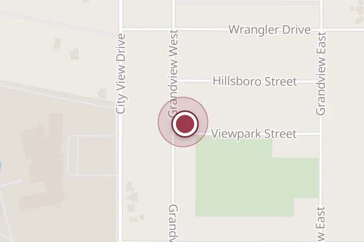 Street map around 4324 Viewpark St, Wichita Falls, with a pin at Lerma Luz Concrete Contractor