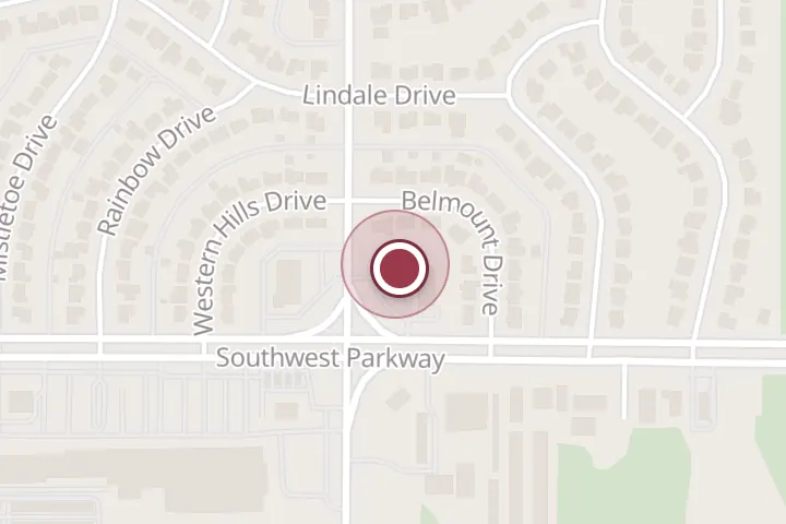 Street map around 4520 Southwest Pkwy, Wichita Falls, with a pin at Little Caesars Pizza