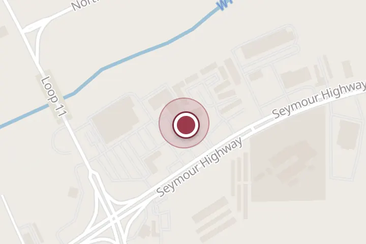 Street map around 3145 5th St SUITE B, Wichita Falls, with a pin at Little Caesars Pizza