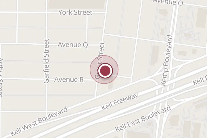 Street map around 2615 Grant St, Wichita Falls, with a pin at Lloyd Electric