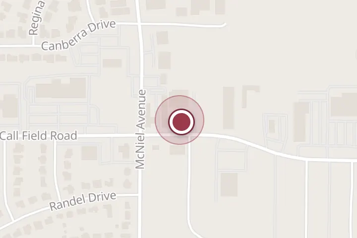 Street map around 4012 Call Field Rd, Wichita Falls, with a pin at Luna Lane Boutique