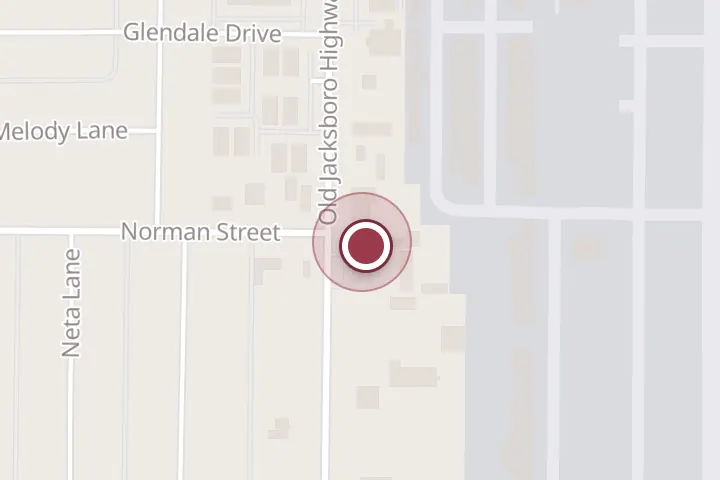 Street map around 4625 Old Jacksboro Hwy, Wichita Falls, with a pin at M & D Construction & Remodeling