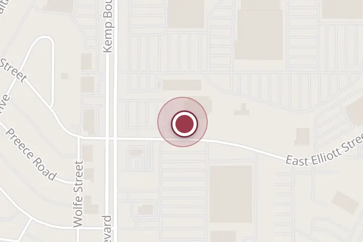 Street map around 4245 Kemp Blvd #710, Wichita Falls, with a pin at Madden Counseling: James Robert H